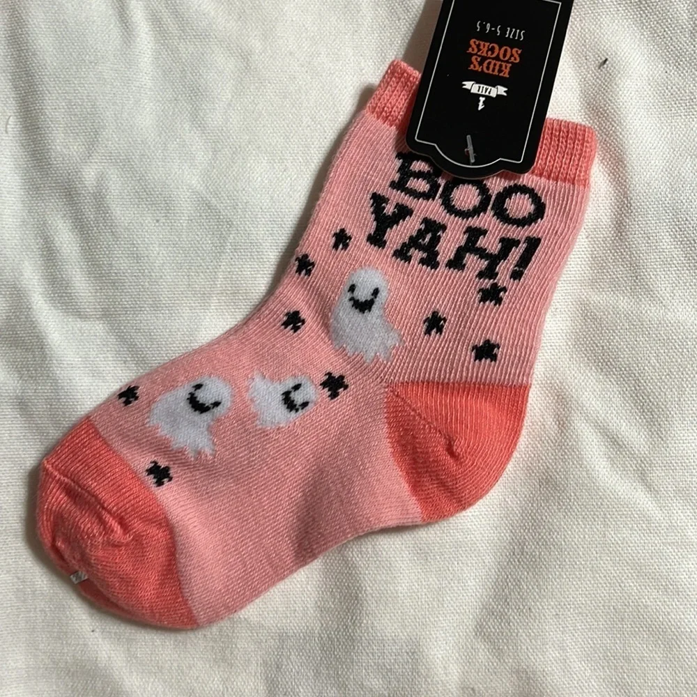 Nine pair of kid’s Halloween socks